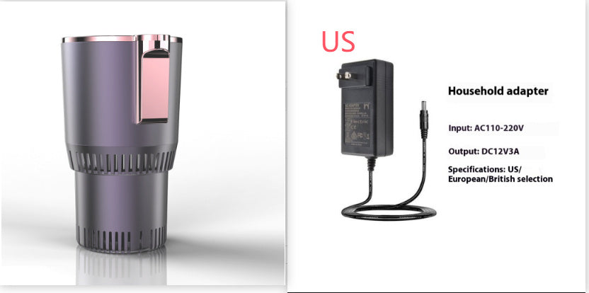 2 In1 Car Heating Cooling Cup 12V Smart Car Cup Holder