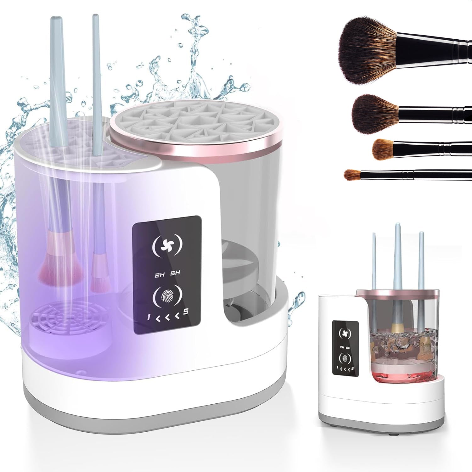 Electric Makeup Brush Cleaner Rechargeable Makeup Brushes