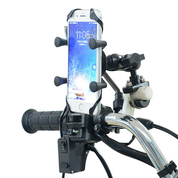 Motorcycle Mobile Phone Bracket Modification Electric Bike