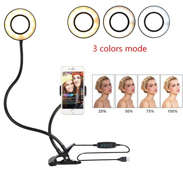 LED Selfie Ring Light for Live Adjustable