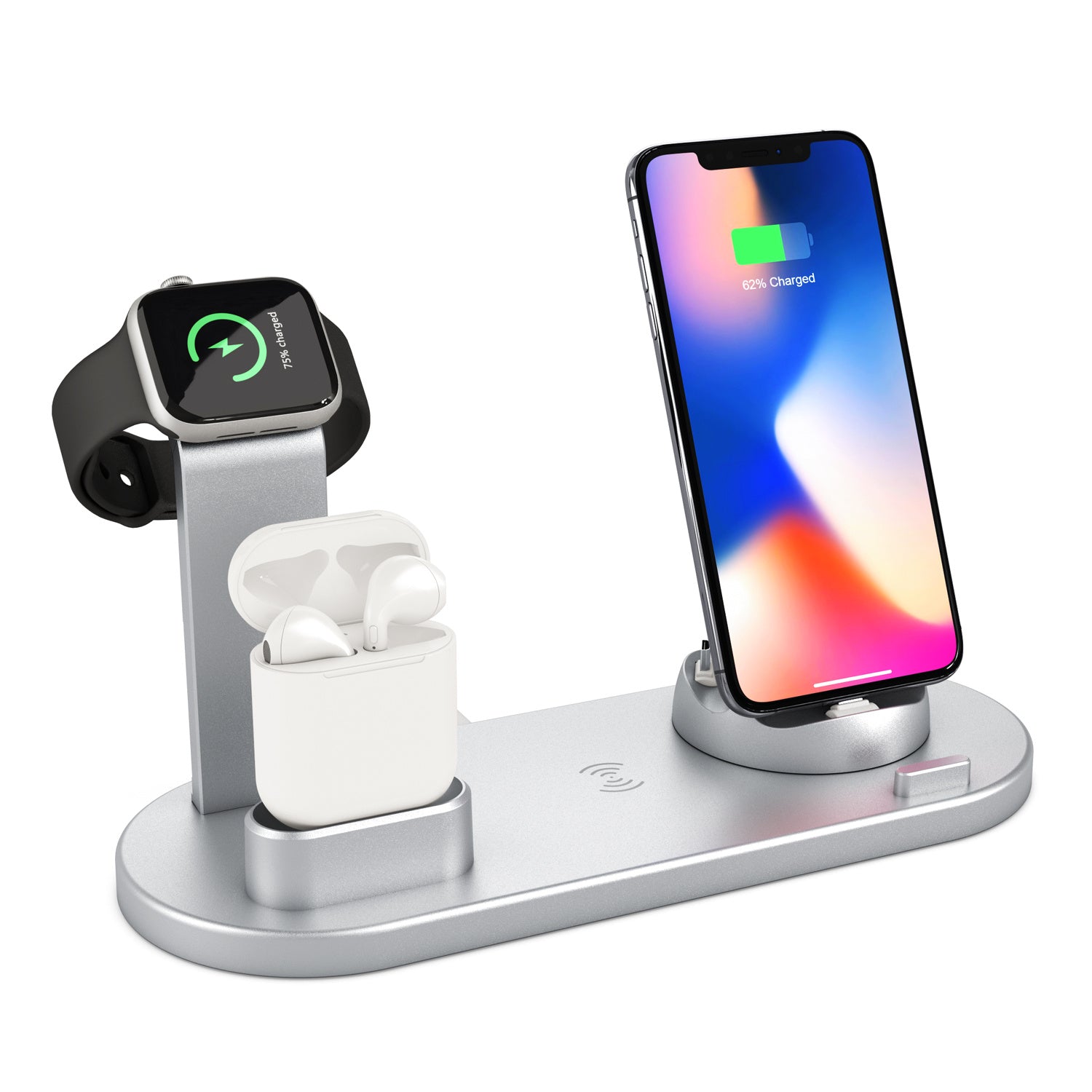 Wireless Charger 4 In 1 Charging Station For AppleIWatch