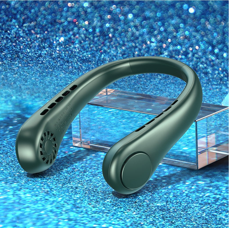 New Mini Neck Fan Portable Bladeless Hanging Neck