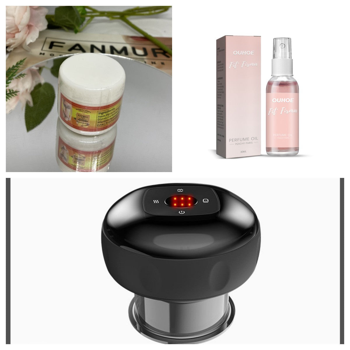 Electric Vacuum Cupping Massage Body Cups Anti-Cellulite