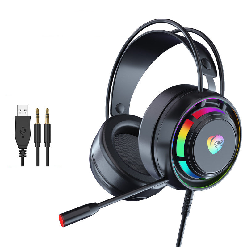 Computer Head-mounted Chicken-eating Headphones