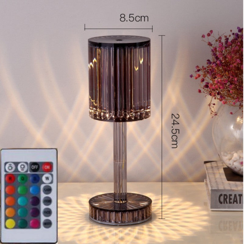 New Crystal Table Lamp Hotel Decoration Diamond Romantic