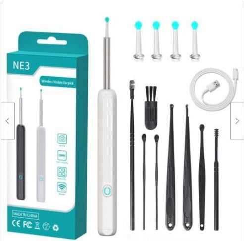 NE3 Ear Cleaner Otoscope Ear Wax Removal Tool With Camera LED
