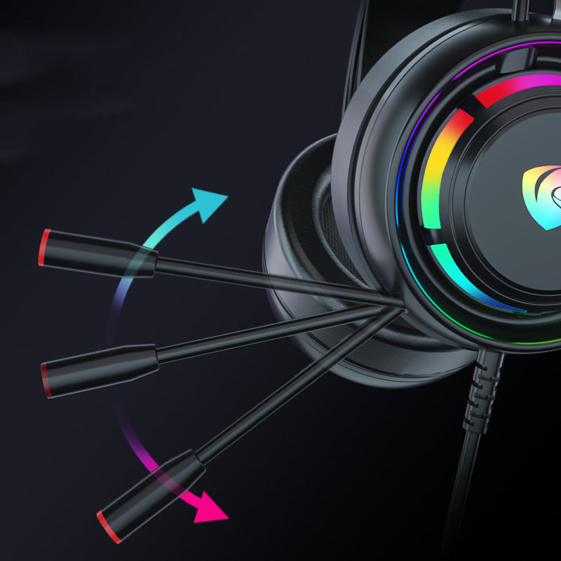 Computer Head-mounted Chicken-eating Headphones