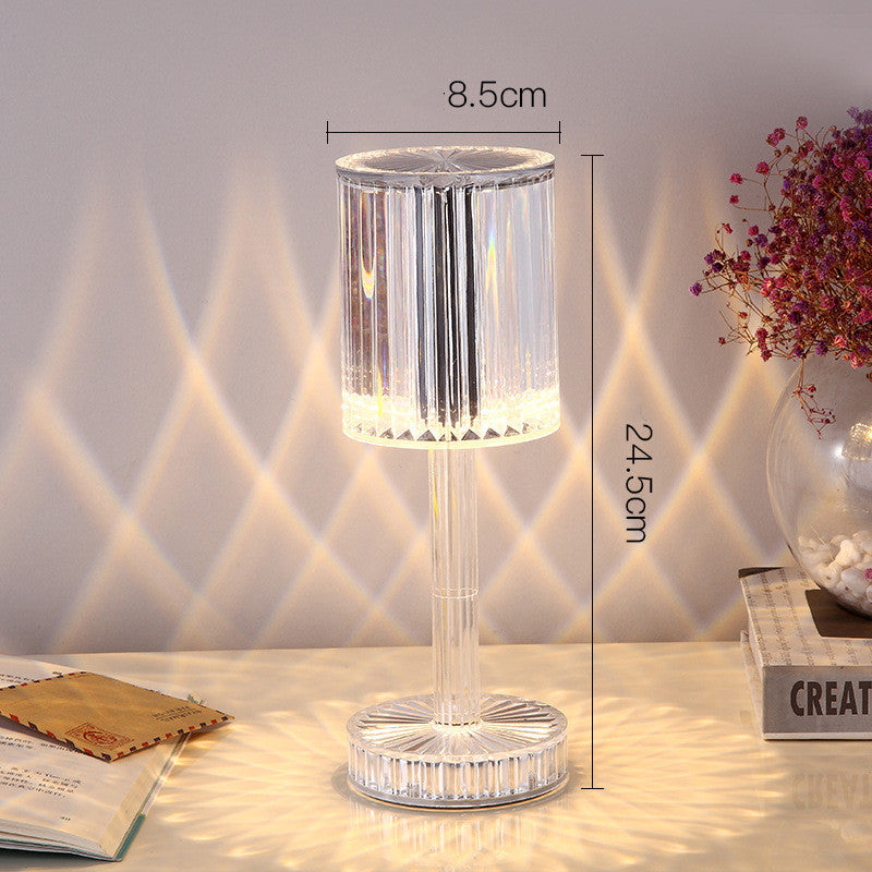 New Crystal Table Lamp Hotel Decoration Diamond Romantic