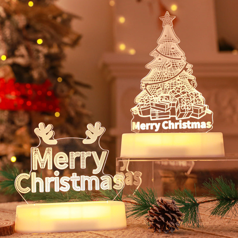 Night Lights New Year Valentines Day Christmas Kids Gift Christmas