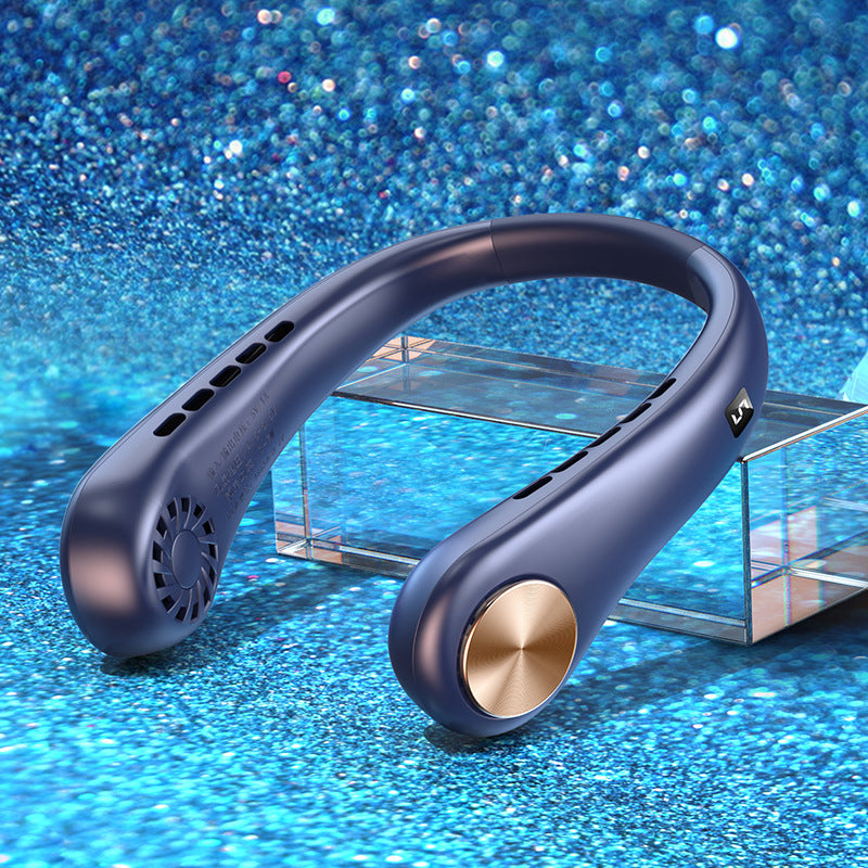 New Mini Neck Fan Portable Bladeless Hanging Neck