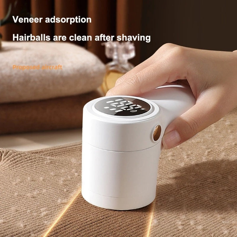 New Lint Remover Electric Hairball Trimmer Smart LED Digital Display