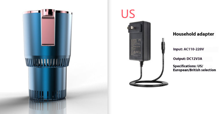 2 In1 Car Heating Cooling Cup 12V Smart Car Cup Holder