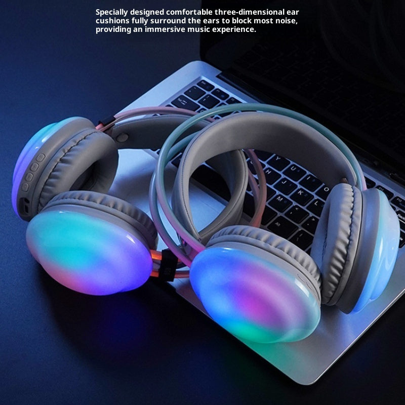 Luminous Headphones E-sports Bluetooth Headset